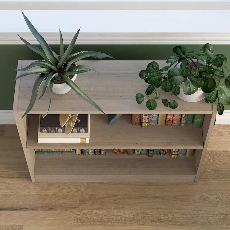 Universal Small 2 Shelf Bookcase Storage