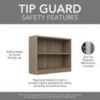 Universal Small 2 Shelf Bookcase Storage