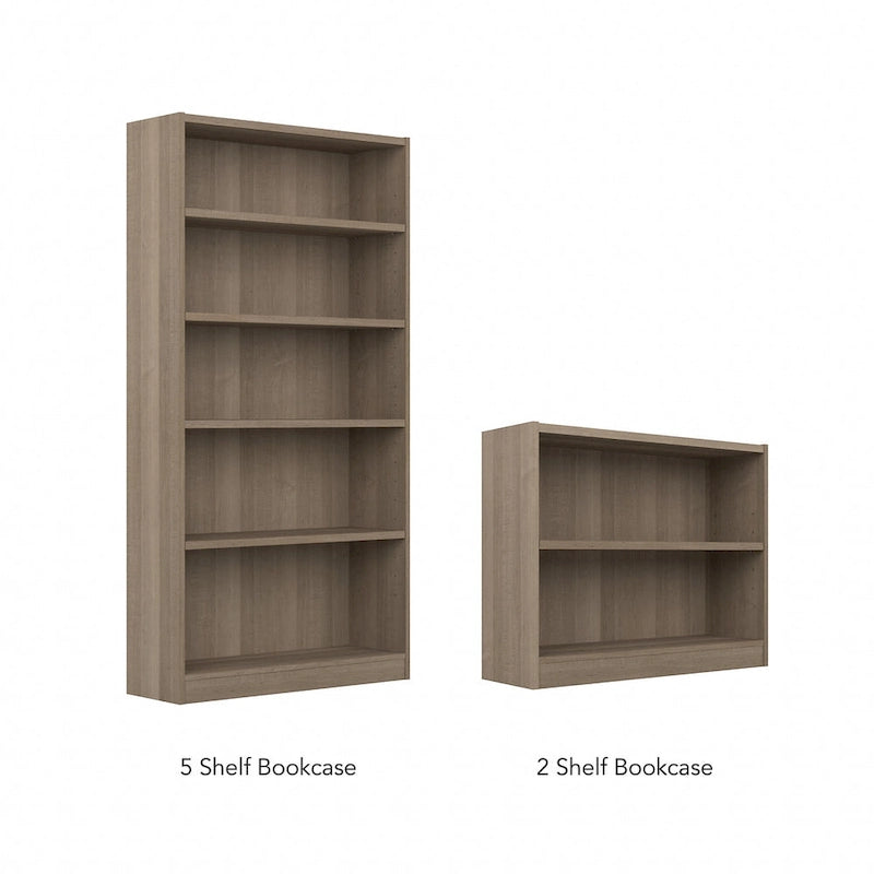 Universal Small 2 Shelf Bookcase Storage
