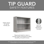 Universal Small 2 Shelf Bookcase Storage