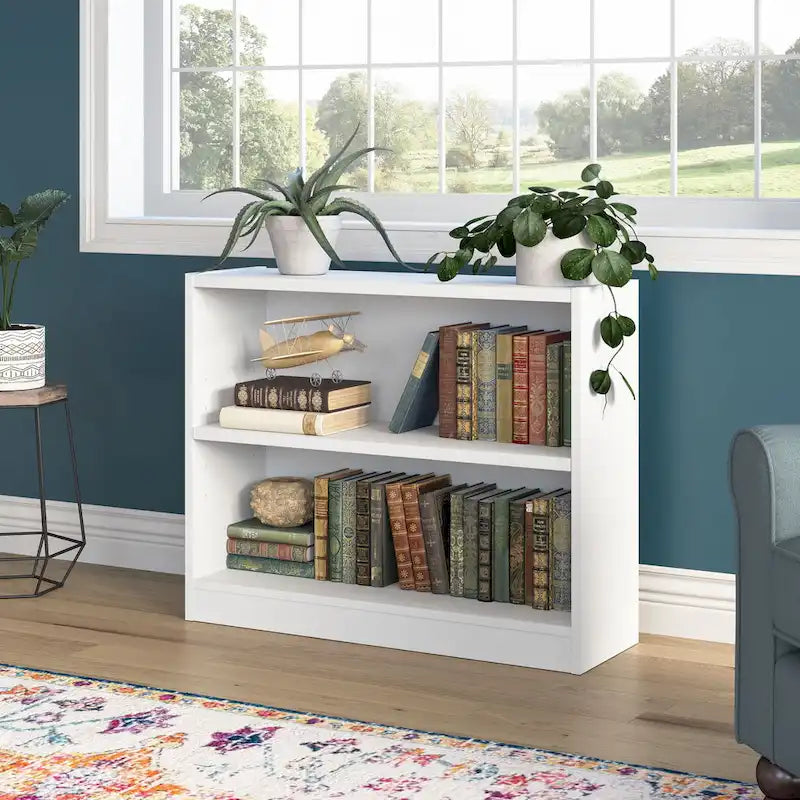 Universal Small 2 Shelf Bookcase Storage