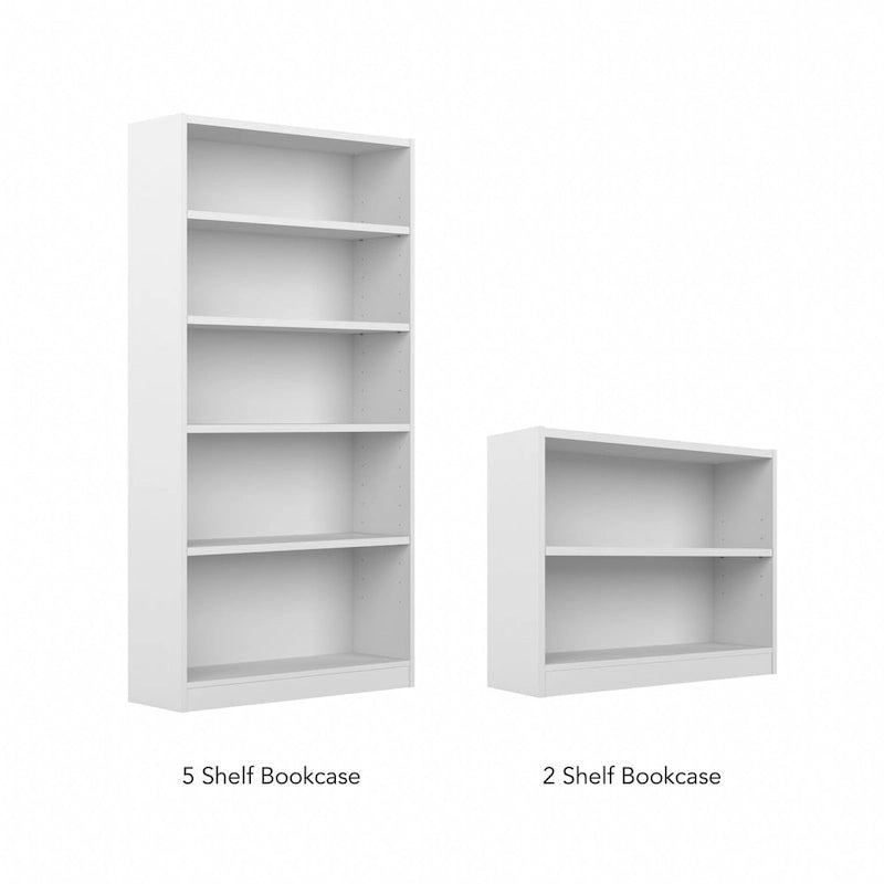 Universal Small 2 Shelf Bookcase Storage