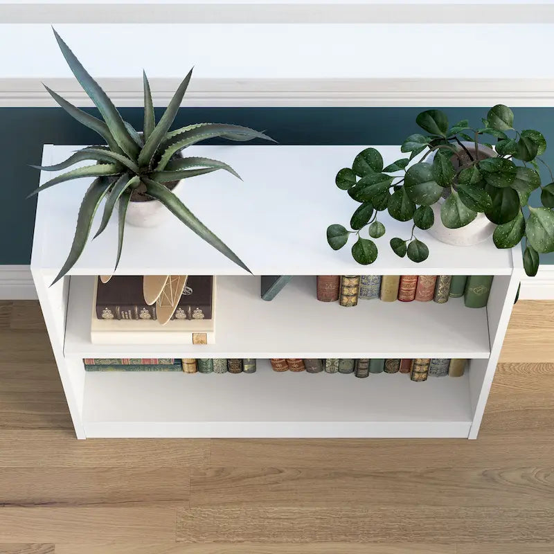 Universal Small 2 Shelf Bookcase Storage