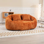 2-Seater Lazy Sofa with High-Density Foam and Oversized Comfort