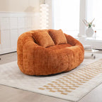 2-Seater Lazy Sofa with High-Density Foam and Oversized Comfort