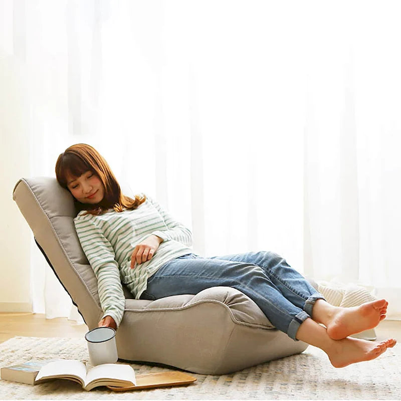 Tatami Balcony Japanese Reclining Chair - 41.30 x 23.60 x 29.00