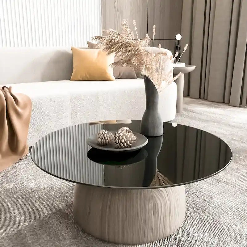 30-inch Round Tempered Glass Table -Table Top Only - 30.00 x 30.00 x 0.24