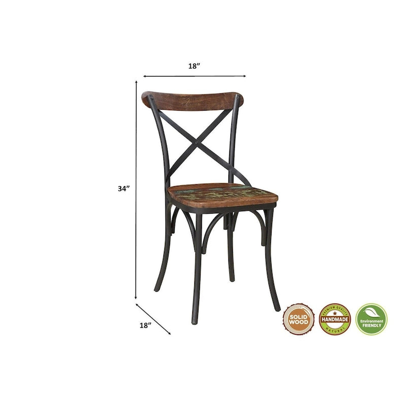 Cross-Back Dining Chairs