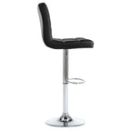 Faux Leather or Velvet Upholstered Adjustable Barstools Counter Bar Pub Height Stools set of 2