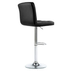 Faux Leather or Velvet Upholstered Adjustable Barstools Counter Bar Pub Height Stools set of 2
