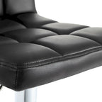 Faux Leather or Velvet Upholstered Adjustable Barstools Counter Bar Pub Height Stools set of 2