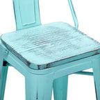 Bar Stools 24 Inches Metal bar stools with backs