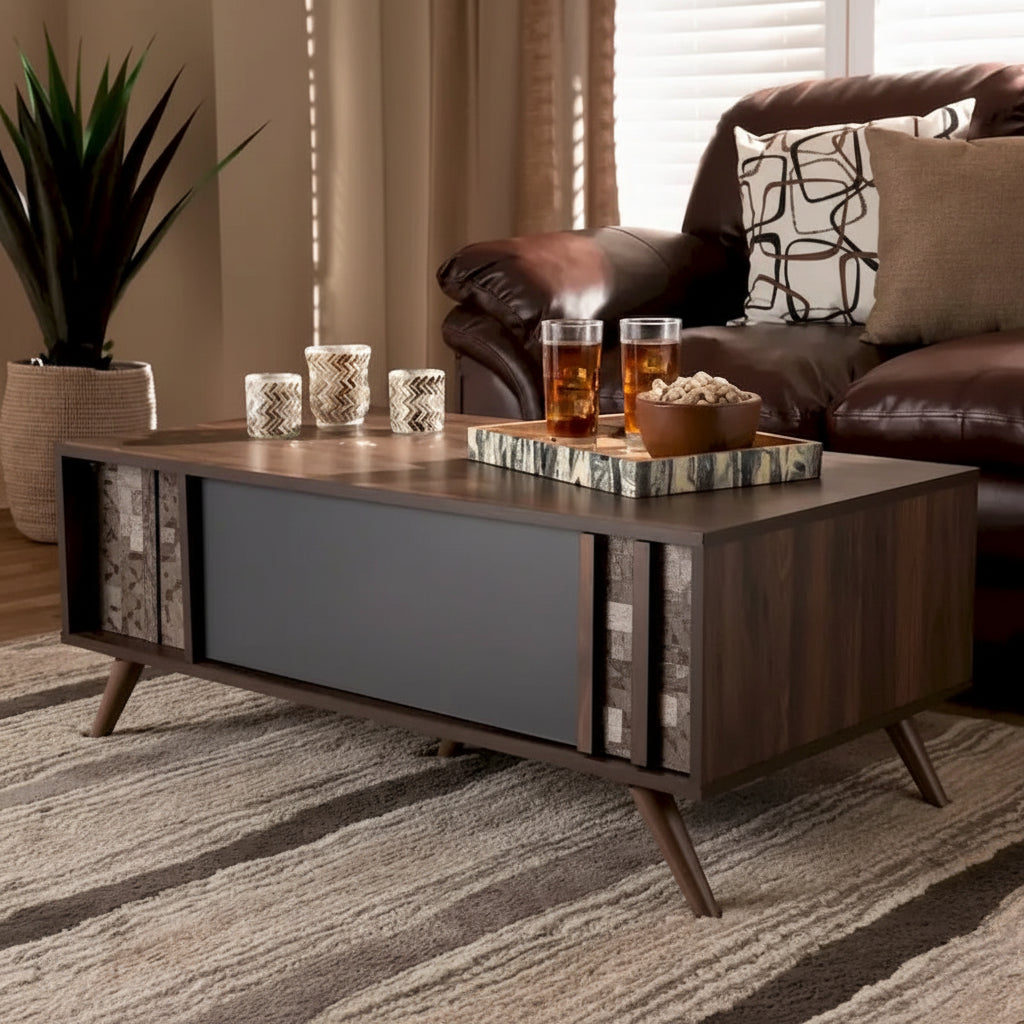 Modern and Contemporary 1-Drawer Coffee Table