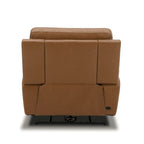 Cooper Leather Power Recliner - Camel