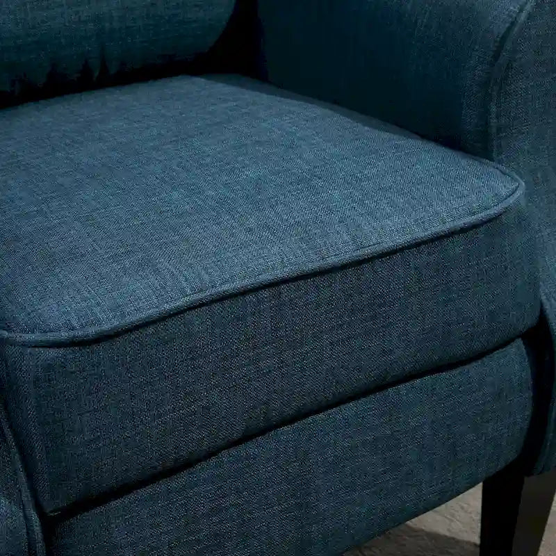 Heated Vibrating Massage Chair,Accent Sofa Upholstered Massage Recliner Chair Push-back with Remote Controller