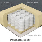 Heated Vibrating Massage Chair,Accent Sofa Upholstered Massage Recliner Chair Push-back with Remote Controller