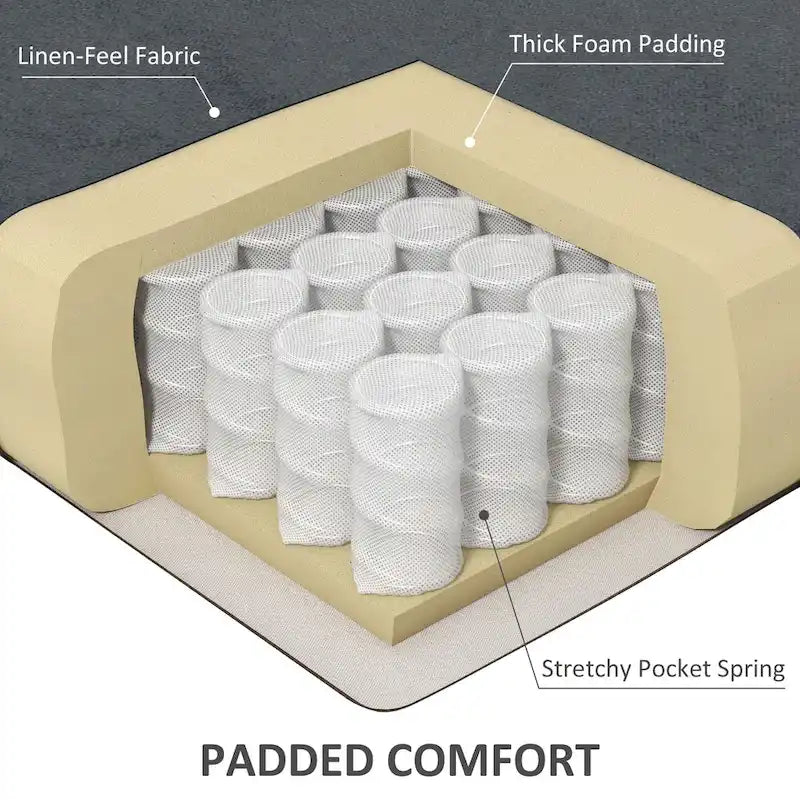 Heated Vibrating Massage Chair,Accent Sofa Upholstered Massage Recliner Chair Push-back with Remote Controller