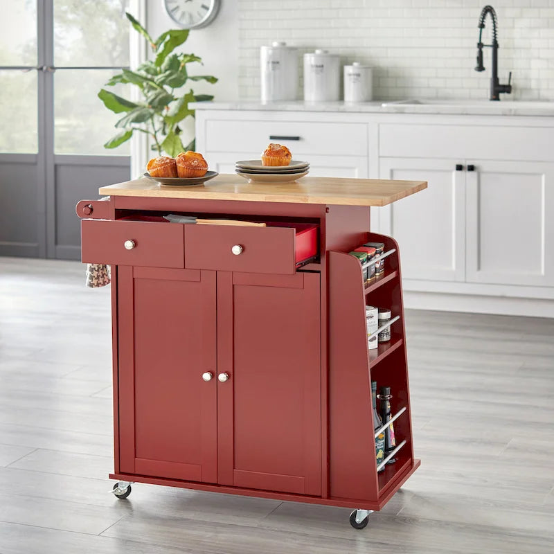Red Sonoma Kitchen Cart