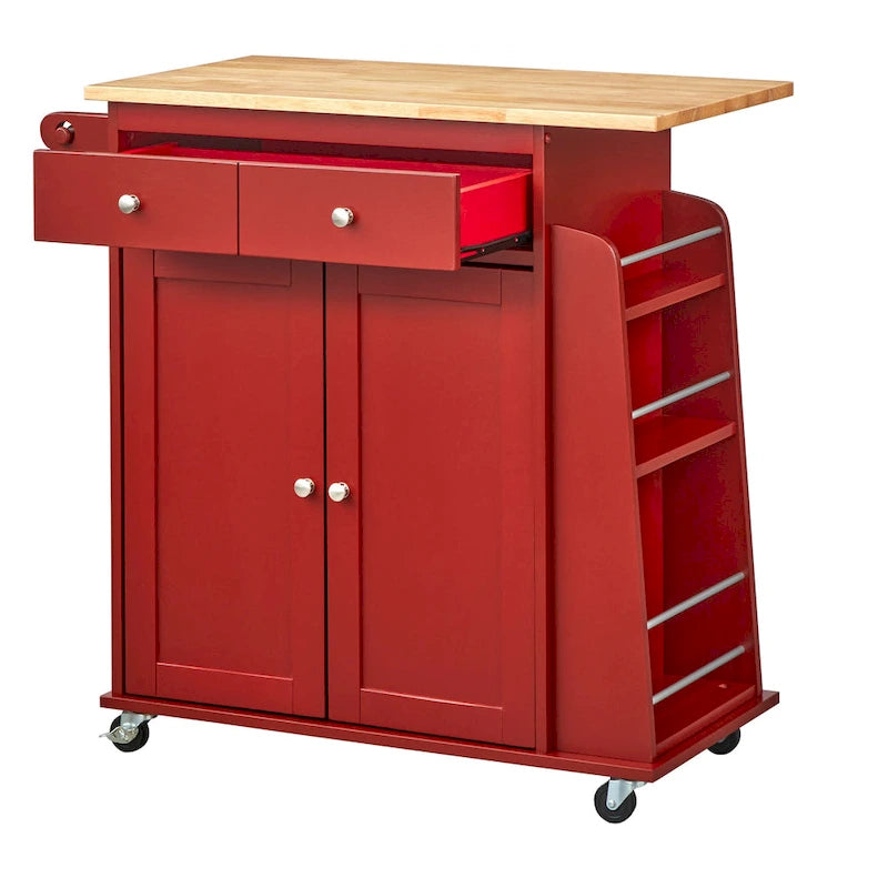 Red Sonoma Kitchen Cart