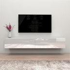 71-in. Modern Glossy Wall-mounted Floating TV Stand