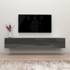 71-in. Modern Glossy Wall-mounted Floating TV Stand