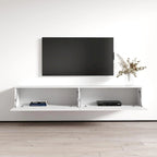 71-in. Modern Glossy Wall-mounted Floating TV Stand