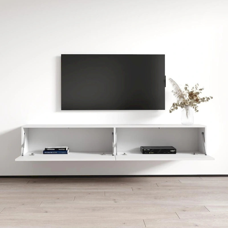 71-in. Modern Glossy Wall-mounted Floating TV Stand