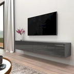 71-in. Modern Glossy Wall-mounted Floating TV Stand