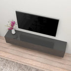 71-in. Modern Glossy Wall-mounted Floating TV Stand