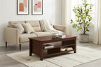 Coastal Grooved-Side Coffee Table