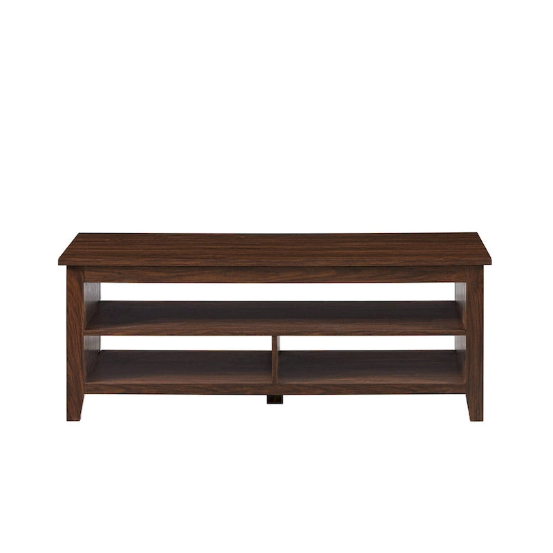 Coastal Grooved-Side Coffee Table