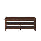 Coastal Grooved-Side Coffee Table