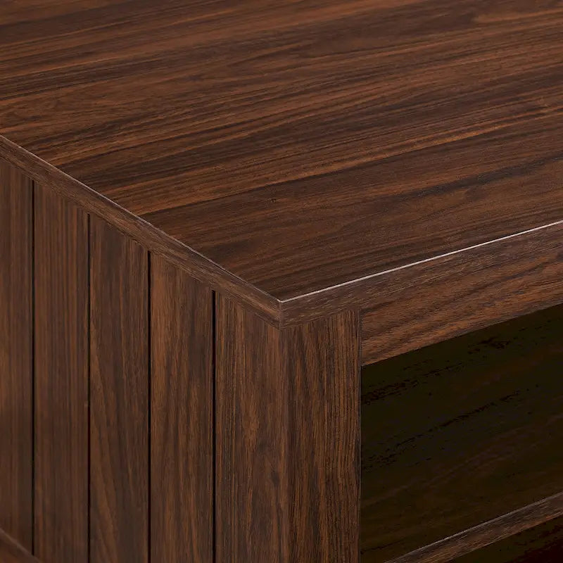 Coastal Grooved-Side Coffee Table