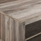 Coastal Grooved-Side Coffee Table