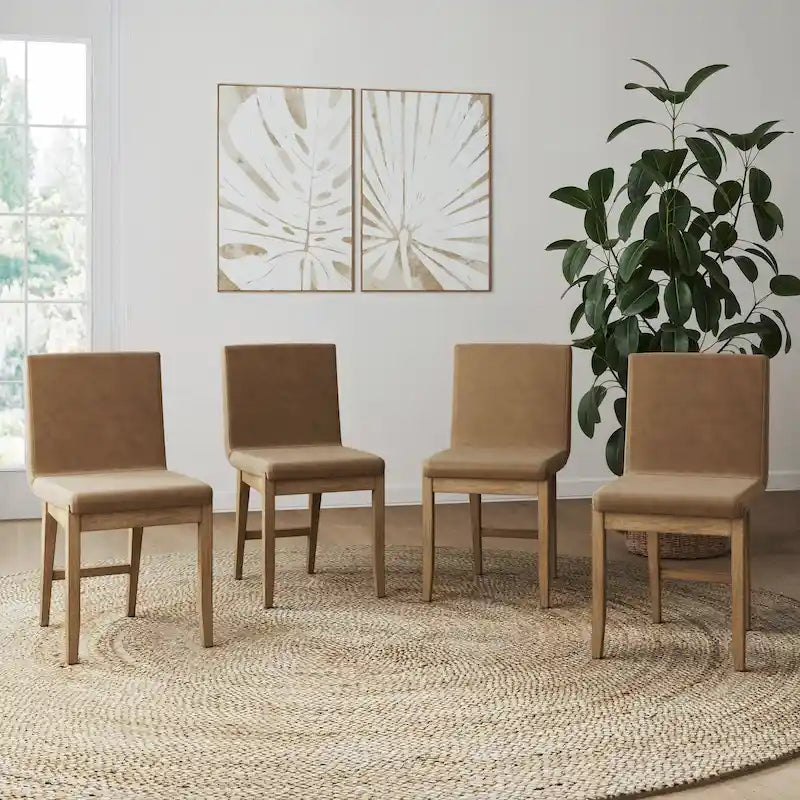Gracie Modern Dining Chair, Upholstered Accent Dining Chair