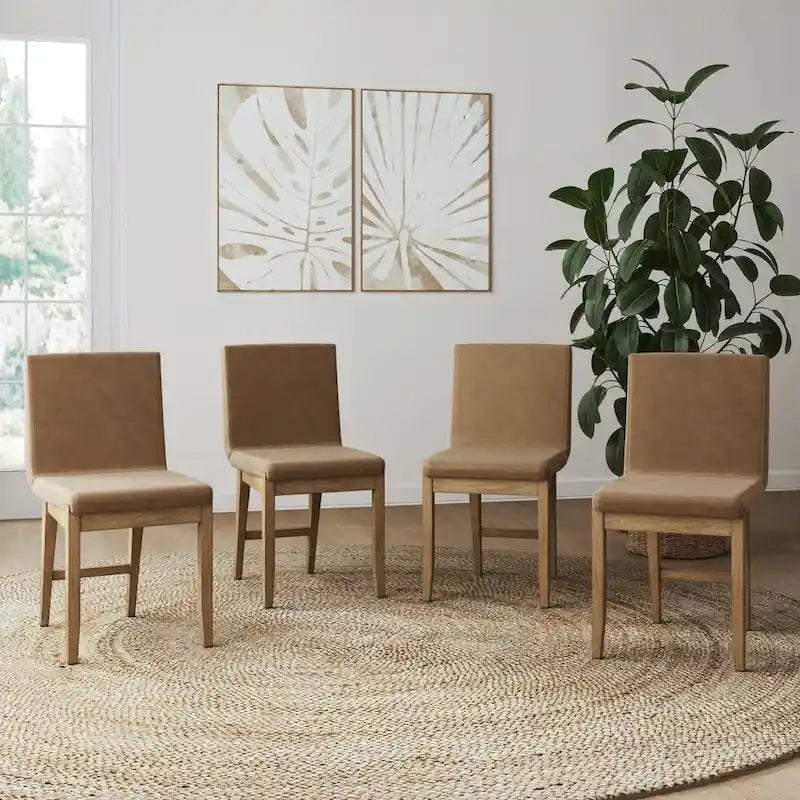 Gracie Modern Dining Chair, Upholstered Accent Dining Chair