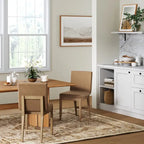 Gracie Modern Dining Chair, Upholstered Accent Dining Chair