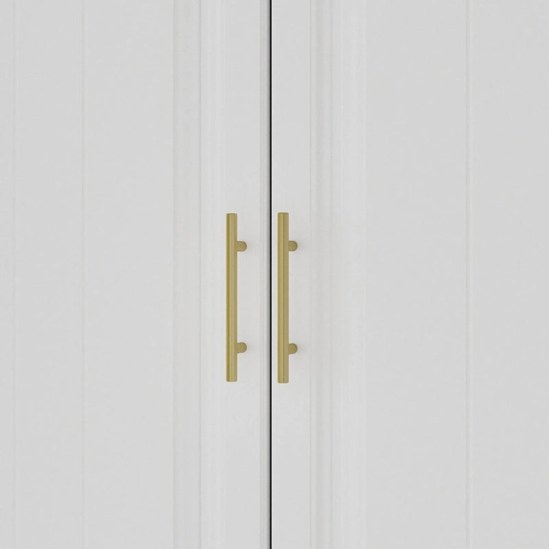 Modern Freestanding Wardrobe Armoire Closet Large Storage Cabinet