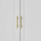 Modern Freestanding Wardrobe Armoire Closet Large Storage Cabinet