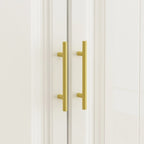 Modern Freestanding Wardrobe Armoire Closet Large Storage Cabinet