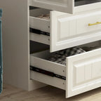Modern Freestanding Wardrobe Armoire Closet Large Storage Cabinet
