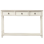 Modern Sofa Table with Drawers