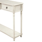 Modern Sofa Table with Drawers