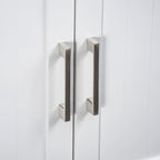 Modern Over The Toilet Storage Cabinet, Double Door Over Toilet Bathroom Organizer