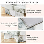 Coffee Table,Imitation Marble Pattern,Made Of Mdf Material,The Fusion Of Elegance And Natural Fashion