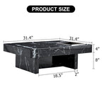Coffee Table,Imitation Marble Pattern,Made Of Mdf Material,The Fusion Of Elegance And Natural Fashion