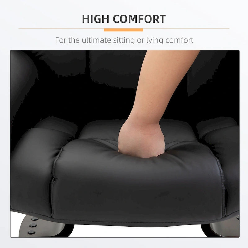 Recliner Chair with Ottoman Footrest