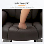 Recliner Chair with Ottoman Footrest