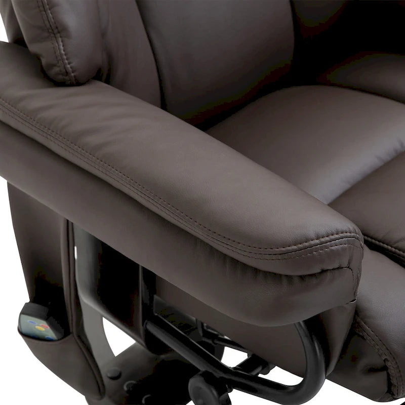 Recliner Chair with Ottoman Footrest